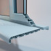 3d модель пластиковый балконный блок – превью