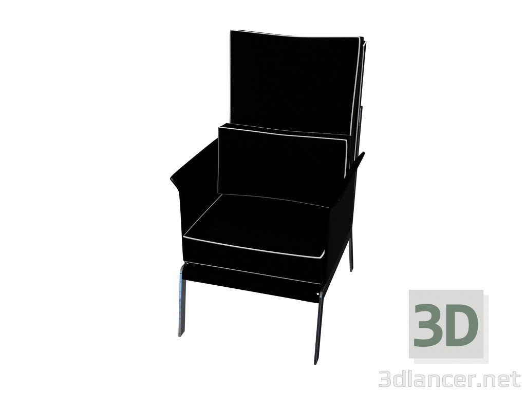 3 डी मॉडल कुर्सी Happyhour Poltrona - पूर्वावलोकन