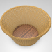 3d 3D Wicker Basket model buy - render