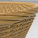 3d 3D-плетеная корзина модель купить - ракурс