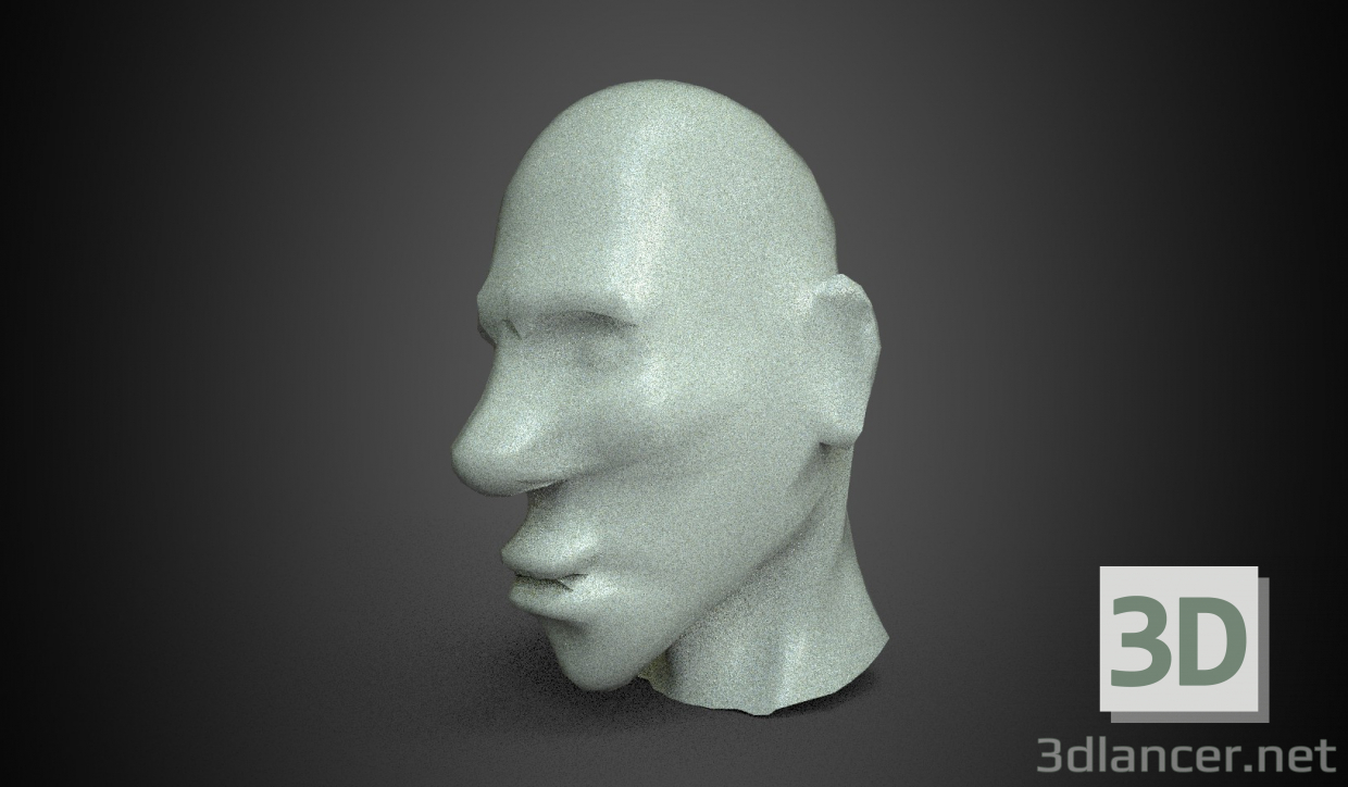 3d model Face - preview