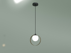 Lámpara colgante Dublin 50205-1 (negro-bronce)