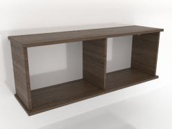 SHELF hanging shelf (open) 1000 mm (lightened ash walnut)