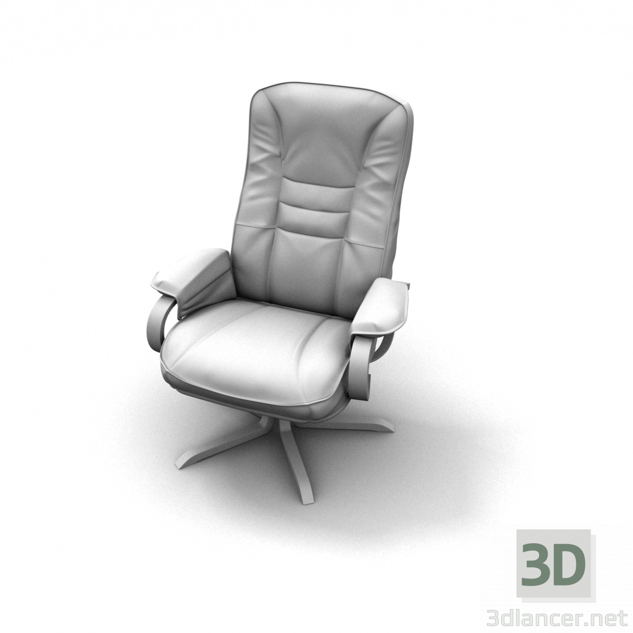 Modelo 3d Cadeira Moderna - preview