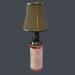 3d model Gas Lamp Free low poly - preview
