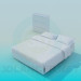 3d модель Комод ліжко – превью