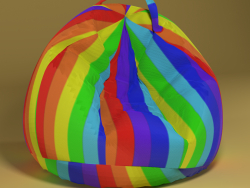 Bolso sillón rainbow