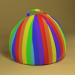 modello 3D di Borsa per poltrona arcobaleno comprare - rendering