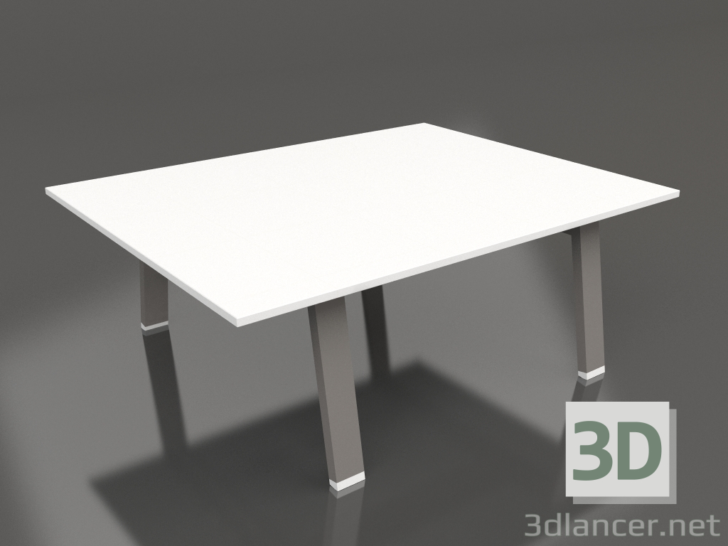 modello 3D Tavolino 90 (Grigio quarzo, Fenolico) - anteprima