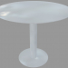 3d model Dining table (white lacquered D90) - preview