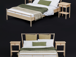 बिस्तर IKEA BJÖRKSNÄS
