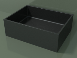 Countertop washbasin (01UN21101, Deep Nocturne C38, L 48, P 36, H 16 cm)