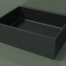 modèle 3D Vasque à poser (01UN21101, Deep Nocturne C38, L 48, P 36, H 16 cm) - preview