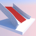 3D modeli Ana merdiven - önizleme