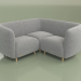 3d model Modular corner sofa Kyoto (K4 + K7 + K4) - preview