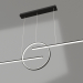 3d model Hanging chandelier (7140) - preview