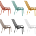 3d Пластиковое кресло для отдыха Net Lounge торговой марки Nardi модель купить - ракурс