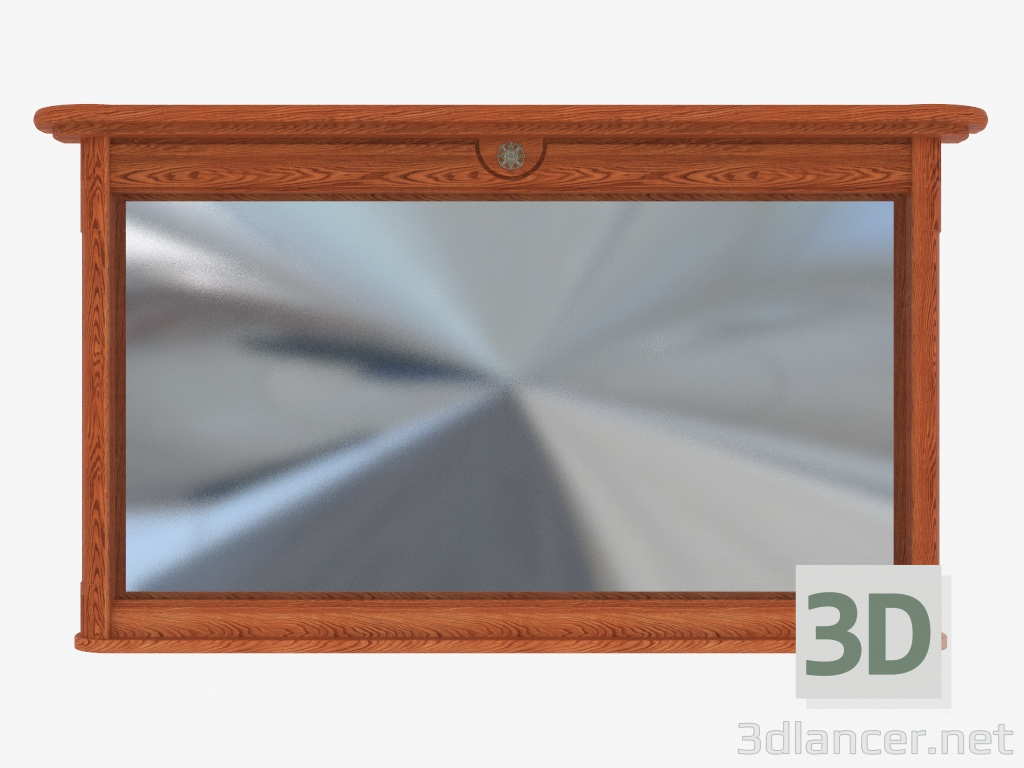 3D Modell Spiegel an der Wand (7420-91) - Vorschau