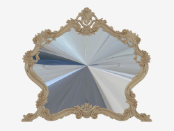 Espelho em moldura dourada entalhada (art. 11625)