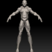Modelo 3d homem do corpo - preview