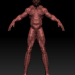 3D Modell Körper Mann - Vorschau