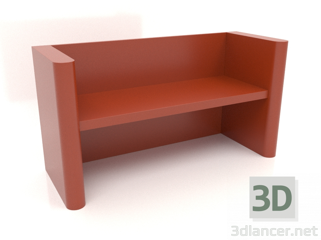 3D modeli Bank VK 07 (1400x524x750, pişmiş toprak) - önizleme