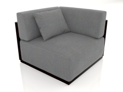 Seção 6 do módulo do sofá (preto)