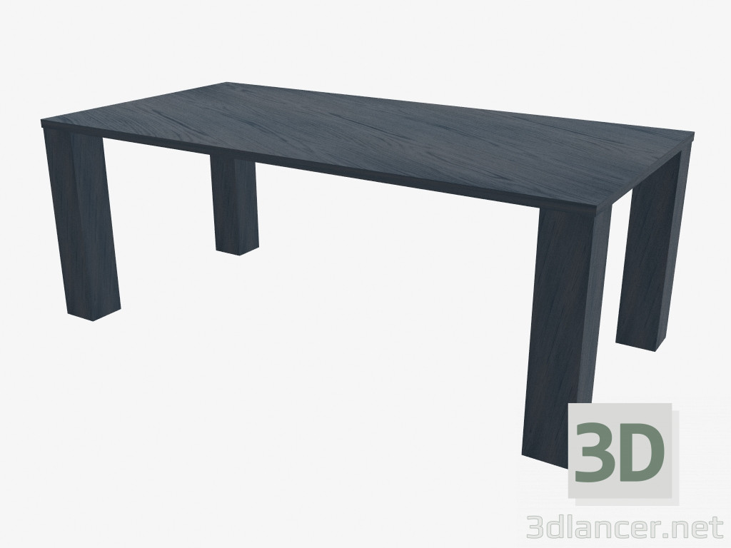 modèle 3D Table à manger Sahara - preview