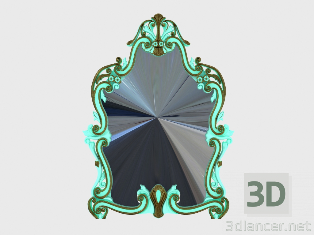 modèle 3D Miroir dans le style classique Villa Venezia (11631) - preview