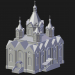 3D Modell Arzamas. Weihnachtskirche - Vorschau