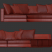 3d Набір диванів Daniels 02 модель купити - зображення