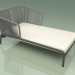 3d model Chaise longue 004 (Cord 7mm Gray) - preview