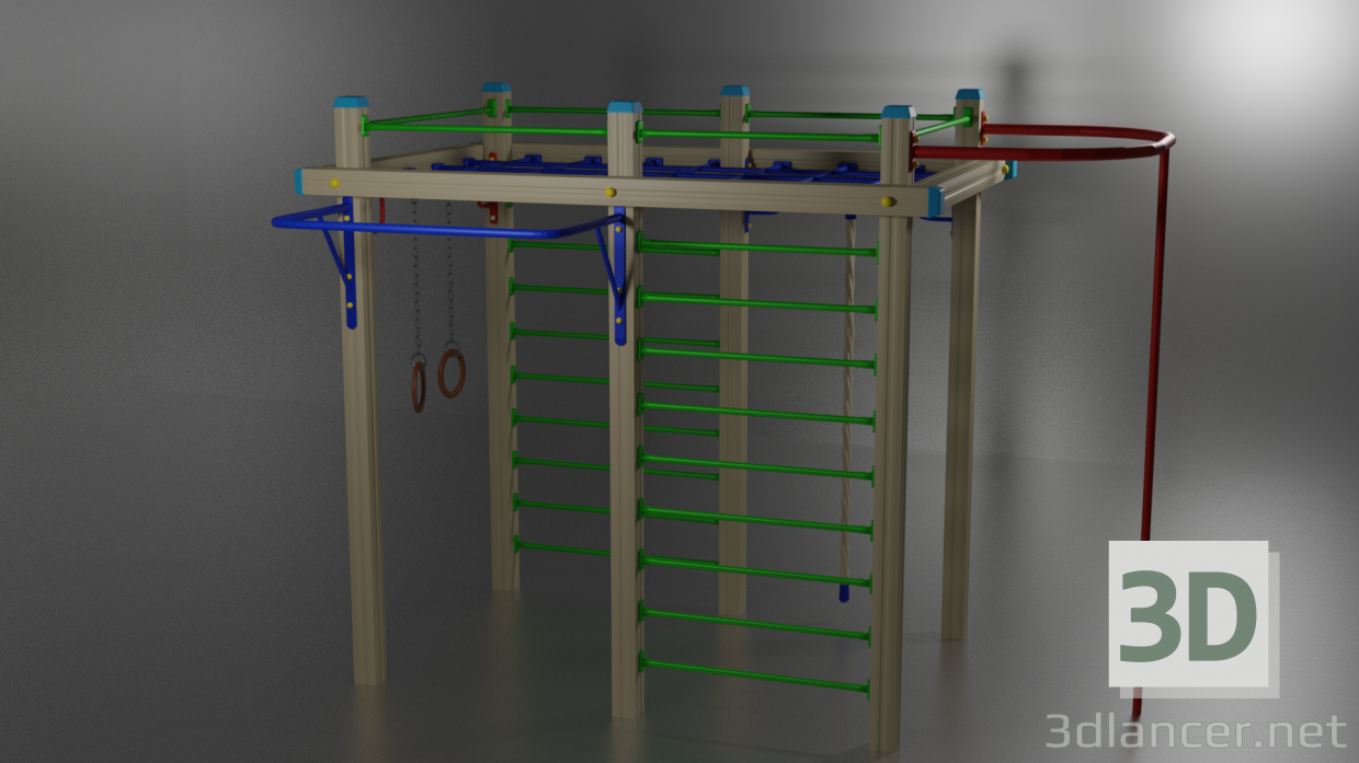 3D modeli Bahçesi - önizleme