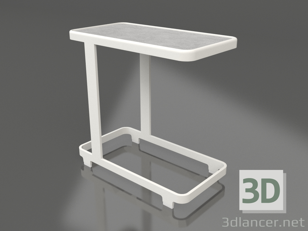 modello 3D Tavolo C (DEKTON Kreta, Grigio agata) - anteprima