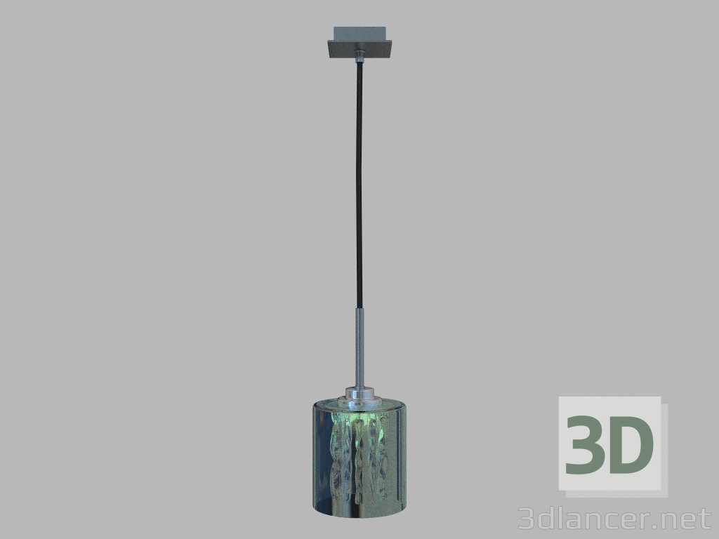 modello 3D Lampada da soffitto Via Lattera MD 8298-1A - anteprima
