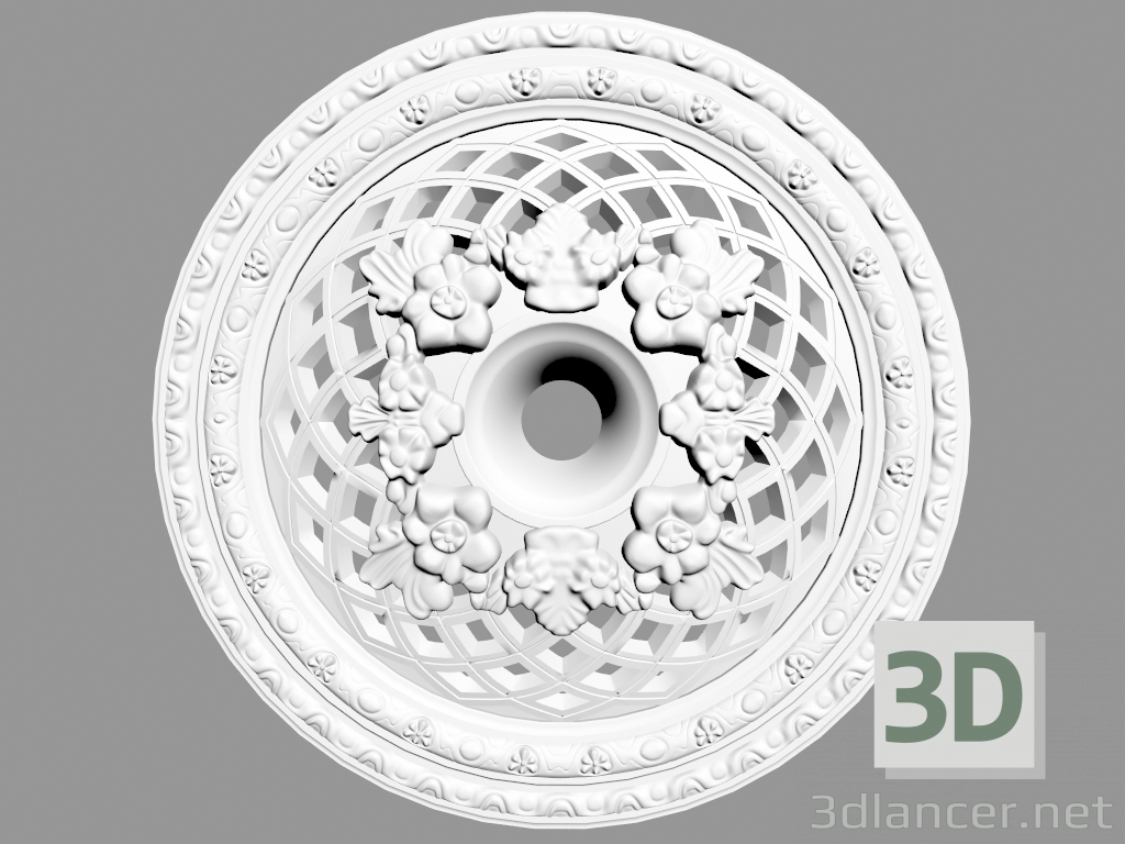 3d model Ceiling outlet (P11) - preview