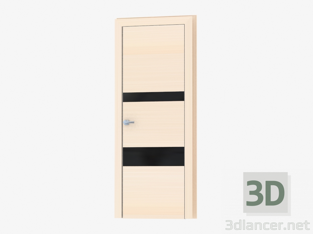 3d model Puerta de interroom (17.31 negro) - vista previa
