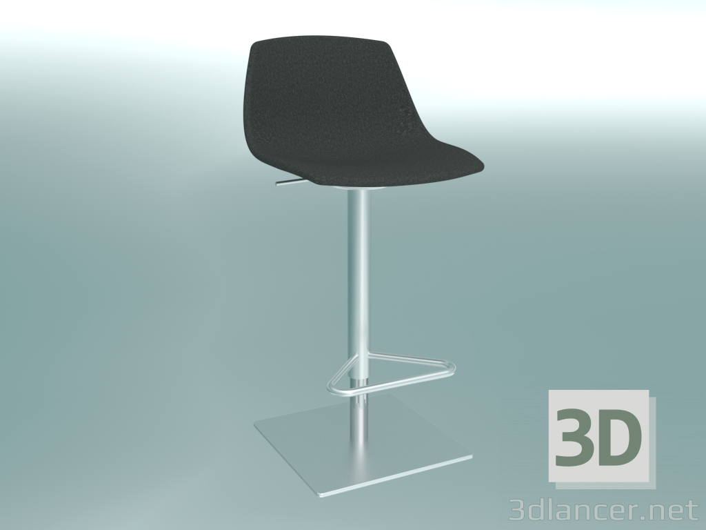 modèle 3D Chaise de bar MIUNN (tissu S104) - preview