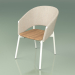 3d модель Комфортное кресло 022 (Metal Milk, Sand) – превью