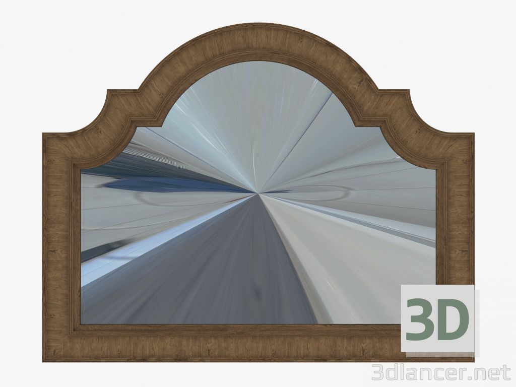 3d model Espejo de pared amplio TRENTO MIRROR WIDE (9100.1160) - vista previa
