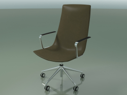 कार्यालय की कुर्सी 2112CI (5 पहियों, आर्मरेस्ट के साथ)
