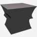 modèle 3D Table basse Salomon - preview