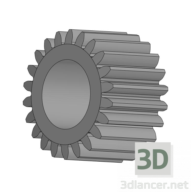 modello 3D di Gear Karcher K2 5.352-093.0 comprare - rendering