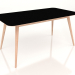 3d model Dining table Stafa 160 (Nero) - preview