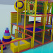 modello 3D Parco giochi per bambini - anteprima