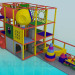 3D Modell Spielplatz - Vorschau