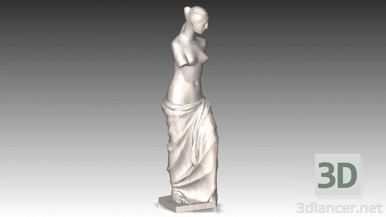 modèle 3D Vénus - preview