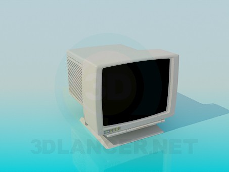 3d model Monitor CRT - preview
