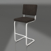 3d model Bar stool Ridge Rib (Grey) - preview