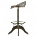 3d Steel bar stool model buy - render